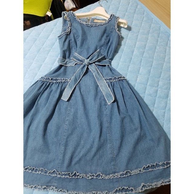 M'S GRACY - お値下げ!美品 エムズグレイシー デニムワンピースの通販