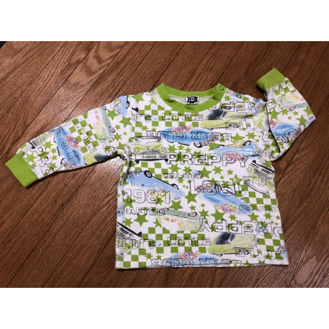 LITTLE BEAR CLUB(リトルベアークラブ)の男児ロンT★80 キッズ/ベビー/マタニティのベビー服(~85cm)(Ｔシャツ)の商品写真