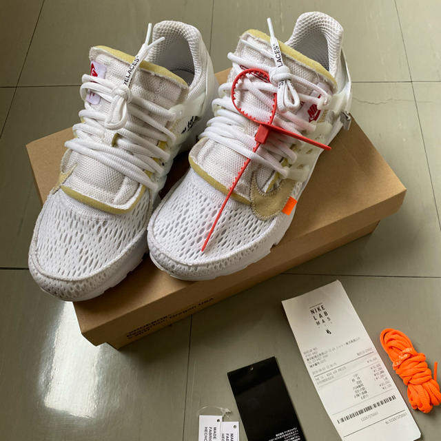 NIKE Off-White Air Presto 27cm