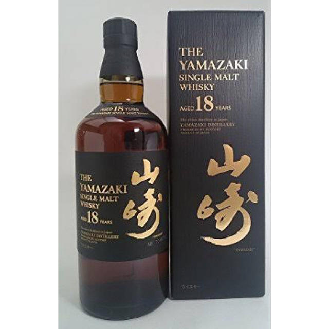 山崎18年　新品　箱有り酒