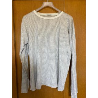 ヤエカ(YAECA)のLENO border long sleeve T Shirt(Tシャツ(長袖/七分))