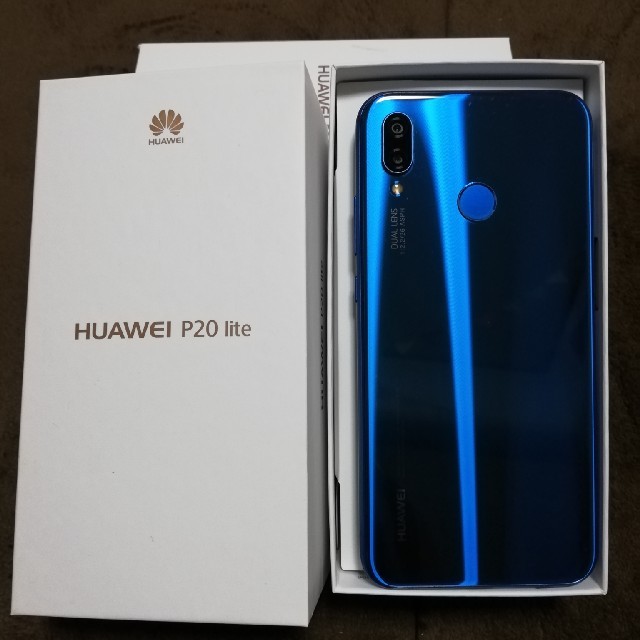 【新品未開封】Huawei P20 lite klein Blue simフリー