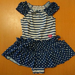 ミキハウス(mikihouse)のミキハウス ホットビスケッツ 女の子水着 110(水着)