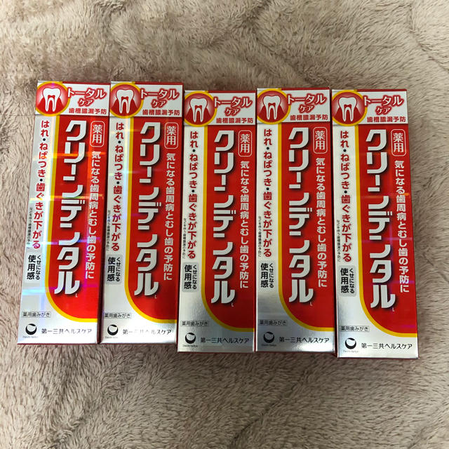 第一三共ヘルスケア クリーンデンタル L 100g×５本セット