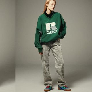 バレンシアガ(Balenciaga)のPACCBET(ラスベート) グラフィティブリーチデニム(デニム/ジーンズ)