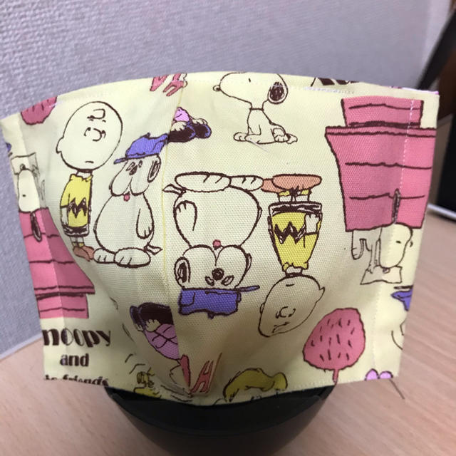 SNOOPY(スヌーピー)のインナーマスク。大人用です(൦◟̆◞̆൦) ハンドメイドのハンドメイド その他(その他)の商品写真