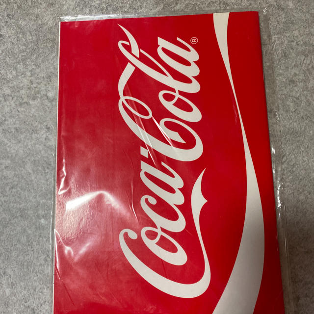 コカ・コーラ(コカコーラ)の非売品コカコーラノート インテリア/住まい/日用品の文房具(ノート/メモ帳/ふせん)の商品写真