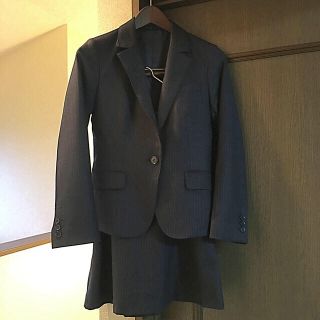 スーツカンパニー(THE SUIT COMPANY)のスーツカンパニー🎀 SUPER100'sウール スカートスーツ➕コムサ白シャツ(スーツ)