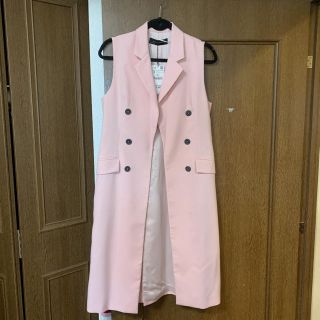 ザラ(ZARA)のZARA WOMAN ロングベスト(その他)