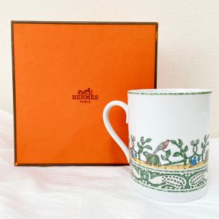 エルメス(Hermes)のエルメス　マグカップ　アニマル柄  箱あり(食器)