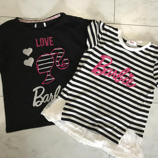 バービー(Barbie)のBarbie バービー　120㌢　Tシャツ2枚(Tシャツ/カットソー)
