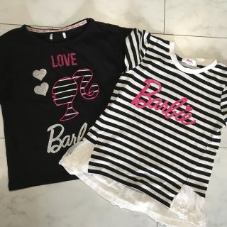 バービー(Barbie)のBarbie バービー　120㌢　Tシャツ2枚(Tシャツ/カットソー)