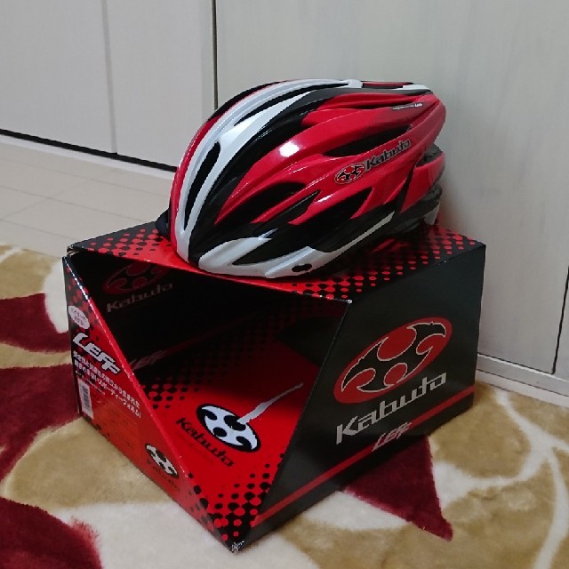 OGK(オージーケー)のカブト Kabuto ヘルメット M/L ロードバイク 自転車  スポーツ/アウトドアの自転車(パーツ)の商品写真