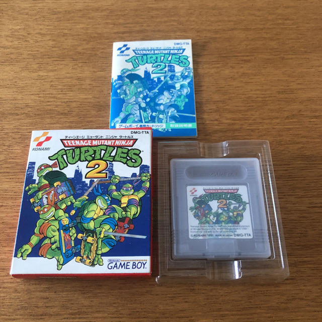 ゲームボーイ(ゲームボーイ)の【まなぶん様専用】ゲームボーイ　TURTLES2 エンタメ/ホビーのゲームソフト/ゲーム機本体(携帯用ゲームソフト)の商品写真