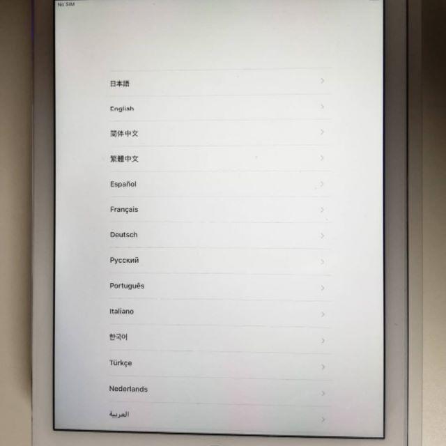 ipad air2 16GB シルバー 美品