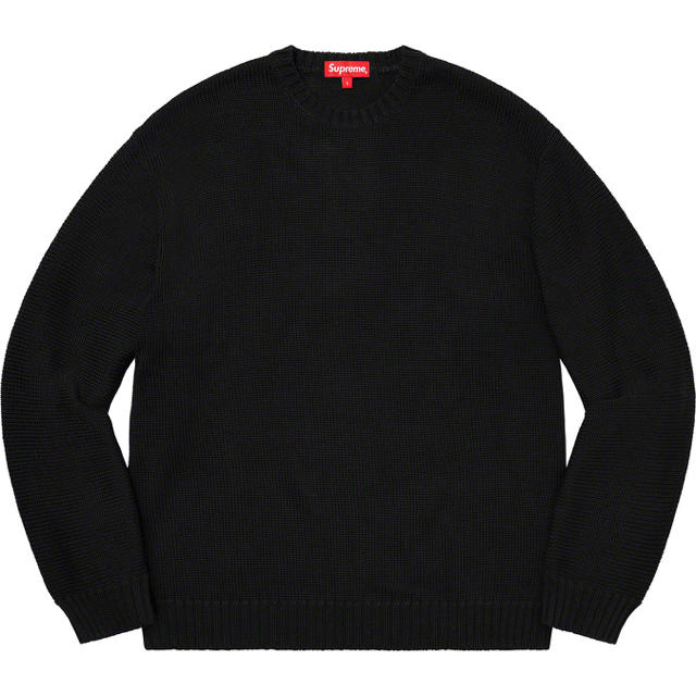 Supreme(シュプリーム)のSサイズ Supreme Back Logo Sweater Black 残2 メンズのトップス(ニット/セーター)の商品写真