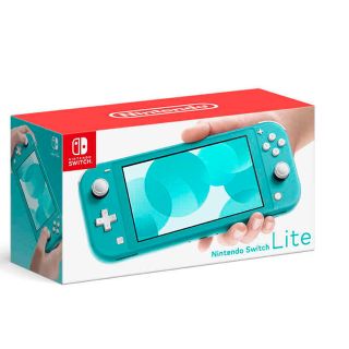 ニンテンドースイッチ(Nintendo Switch)の送料無料！新品・未使用　Nintendo switch lite ターコイズ(携帯用ゲーム機本体)