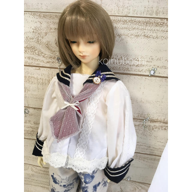 60センチ少年サイズ　セーラー服　紺襟