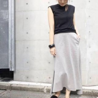 ドゥーズィエムクラス(DEUXIEME CLASSE)のAMERICANA SWEAT SKIRT(ロングスカート)