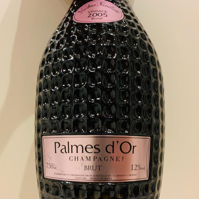 Palme d'Or(パルムドール)のニコラ・フィアット パルムドール　ロゼ　2005 シャンパン 食品/飲料/酒の酒(シャンパン/スパークリングワイン)の商品写真