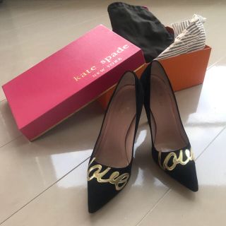 ケイトスペードニューヨーク(kate spade new york)の箱&保存袋つき♡ケイトスペード♡ヒール♡パンプス(ハイヒール/パンプス)