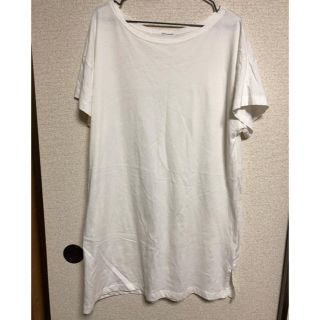 大きいサイズ・ロングＴシャツ(Tシャツ(半袖/袖なし))