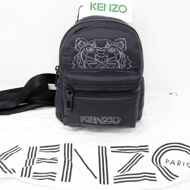 新品 KENZO タイガー ミニリュックブラック