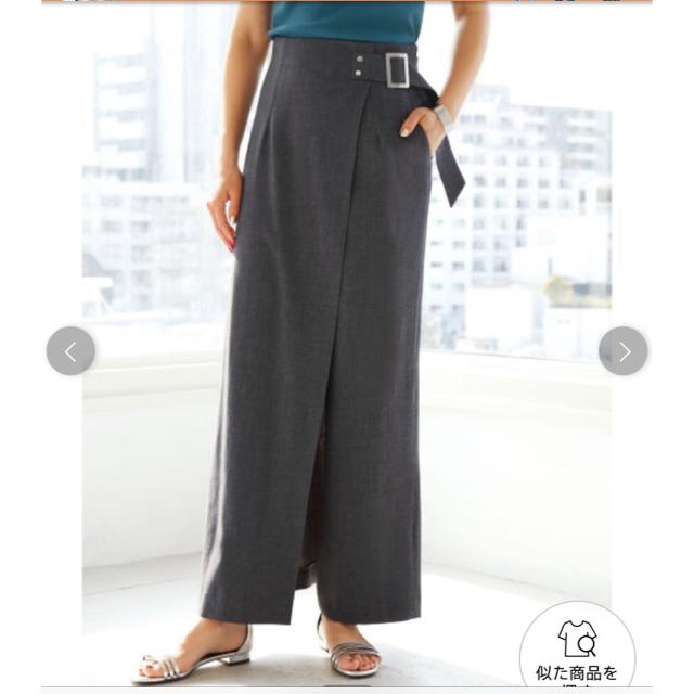 STYLE DELI(スタイルデリ)のお値下げ‼️スタイルデリ  ラップスカート風ロングパンツ レディースのパンツ(その他)の商品写真