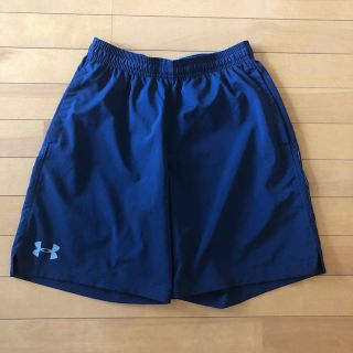 アンダーアーマー(UNDER ARMOUR)のアンダーアーマー ハーフパンツ MD 紺色(トレーニング用品)