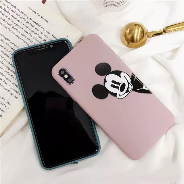 Disney(ディズニー)の大人気♡即発送♡ディズニー ミッキー iPhone7/8/se ピンク スマホ/家電/カメラのスマホアクセサリー(iPhoneケース)の商品写真