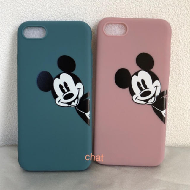 Disney(ディズニー)の大人気♡即発送♡ディズニー ミッキー iPhone7/8/se ピンク スマホ/家電/カメラのスマホアクセサリー(iPhoneケース)の商品写真