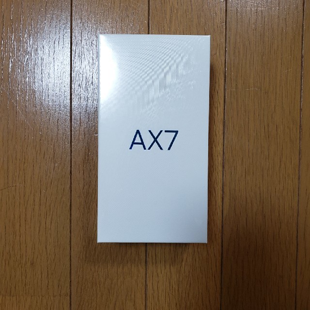 ⭐新品⭐送料無料⭐未開封⭐OPPO AX7⭐1300万画素アウトカメラ