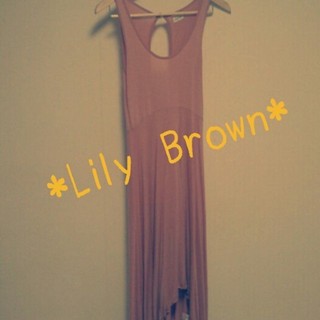 リリーブラウン(Lily Brown)のLily　Brownワンピース♪*(ロングワンピース/マキシワンピース)