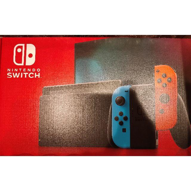 新品未開封　任天堂 Switch 本体 新品　新型　ネオンカラー  保証印なし