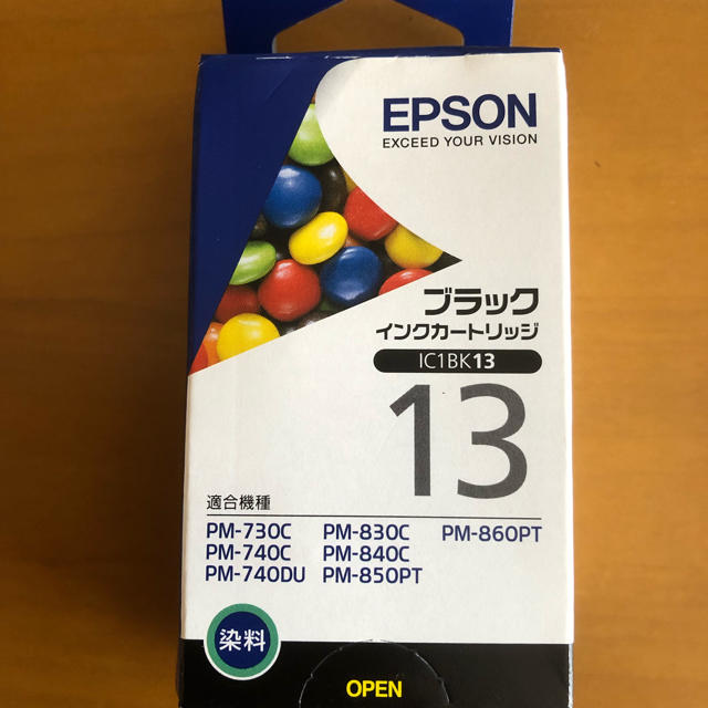 EPSON(エプソン)のEPSON IC1BK13 スマホ/家電/カメラのPC/タブレット(PC周辺機器)の商品写真