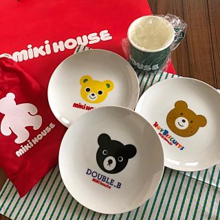 ミキハウス(mikihouse)のミキハウス 新品プレート＆カップ(プレート/茶碗)