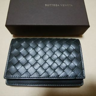 ボッテガヴェネタ(Bottega Veneta)の★極美品　正規品　ボッテガヴェネタ　マチ付き カードケース　名刺入れ(名刺入れ/定期入れ)