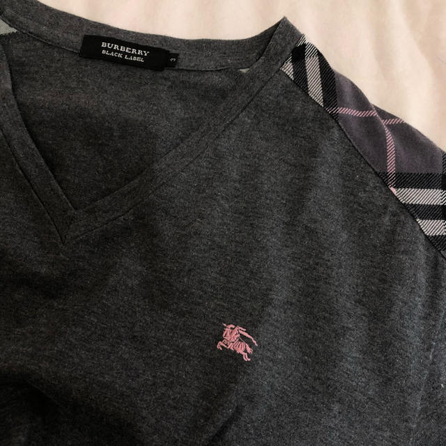 BURBERRY BLACK LABEL(バーバリーブラックレーベル)のBURBERRY BLACK LABEL バーバリーチェックTシャツ メンズのトップス(Tシャツ/カットソー(半袖/袖なし))の商品写真