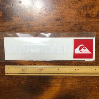 クイックシルバー(QUIKSILVER)のQUICK SILVER  ステッカー(サーフィン)