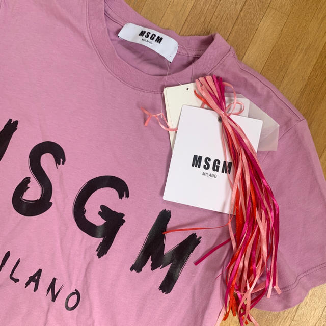 MSGM 定番　ピンクTシャツ