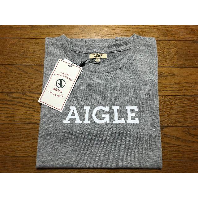 AIGLE(エーグル)の新品 エーグル Tシャツ 長袖 ロゴ入り レディースのトップス(Tシャツ(長袖/七分))の商品写真
