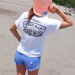 ロンハーマン(Ron Herman)の夏コーデ☆LUSSO SURF ウェストコーストTシャツ　Sサイズ　ベイフロー(Tシャツ(半袖/袖なし))