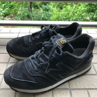 ニューバランス(New Balance)の美品⭐️ New Balance CM996L  ブラックスエード(スニーカー)