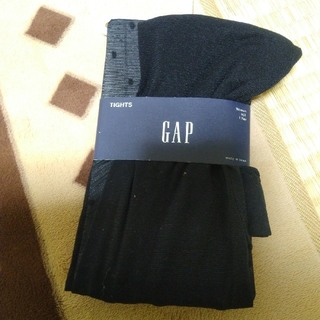 ギャップ(GAP)の【新品半額】GAPの黒タイツ。水玉(タイツ/ストッキング)