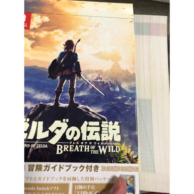 Nintendo Switch(ニンテンドースイッチ)のゼルダの伝説 ブレス オブ ザ ワイルド 冒険ガイドブック、パーフェクトガイド エンタメ/ホビーのゲームソフト/ゲーム機本体(携帯用ゲームソフト)の商品写真