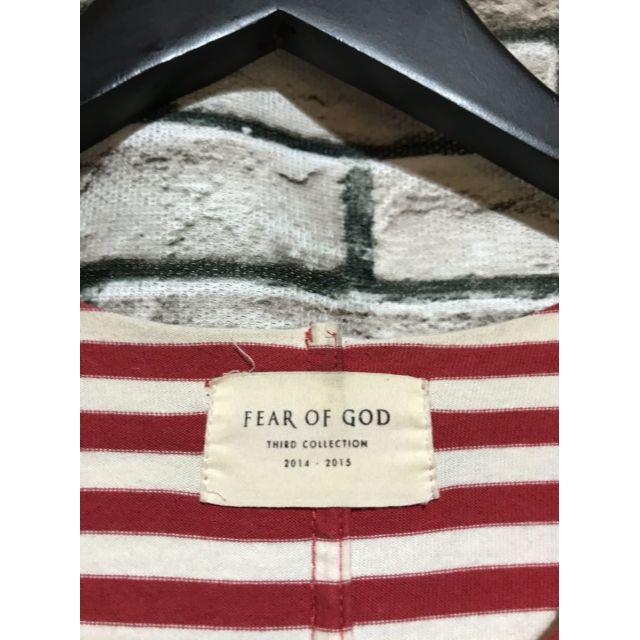 FEAR OF GOD(フィアオブゴッド)のFEAR OF GOD フィアオブゴッド★ボーダーロングスリーブカットソー メンズのトップス(Tシャツ/カットソー(七分/長袖))の商品写真