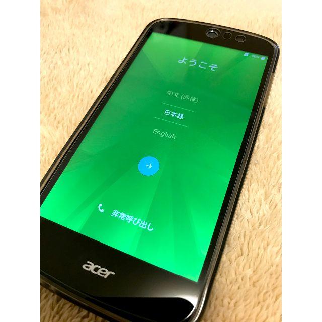 Acer(エイサー)のAcer Liquid Z530 SIMフリー/2GBメモリ/16GB スマホ/家電/カメラのスマートフォン/携帯電話(スマートフォン本体)の商品写真