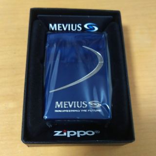 ジッポー(ZIPPO)の☆新品未使用☆ジッポ☆Zippo☆メビウス☆ブルー(タバコグッズ)