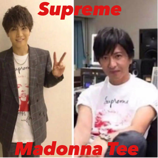 【希少】18AW Supreme Madonna tee  Sサイズ