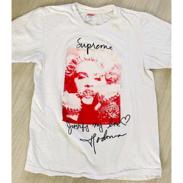 Supreme(シュプリーム)の【希少】18AW Supreme Madonna tee  Sサイズ メンズのトップス(Tシャツ/カットソー(半袖/袖なし))の商品写真